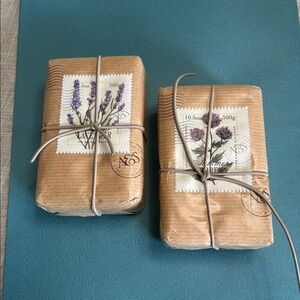 Asquith & Somerset Luxury Bar Soap Bundle Summer Lavender and Summer Verbena